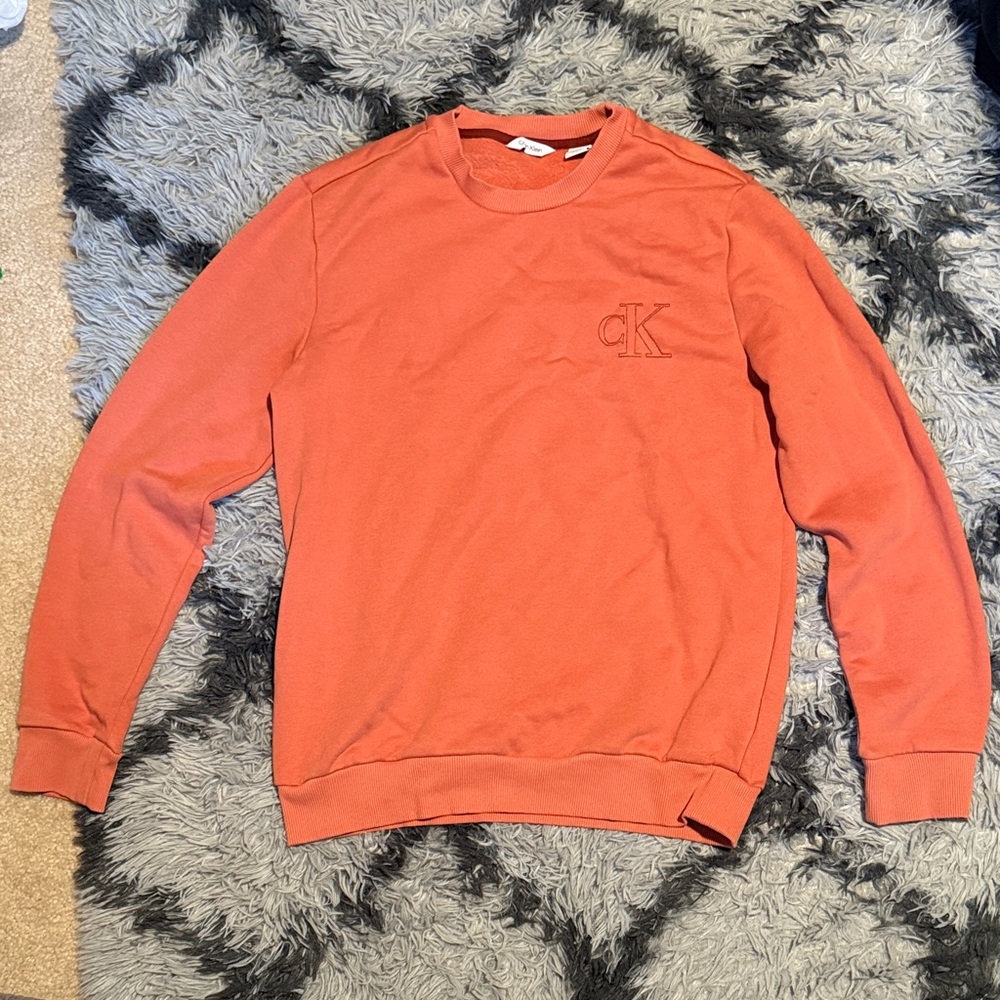 Calvin Klein Men's Coral Crewneck Sweater